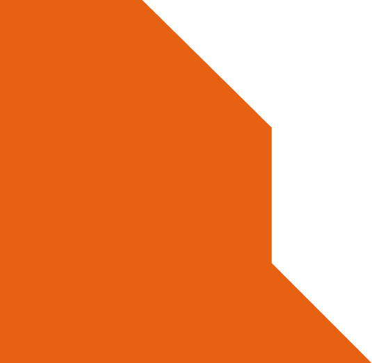 Geometric left background orange